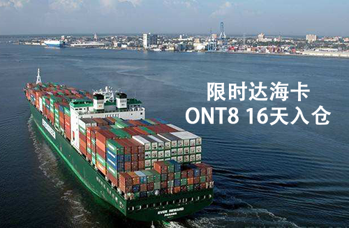 美國(guó)限時(shí)達(dá)FBA ONT8倉(cāng)16天入倉(cāng)