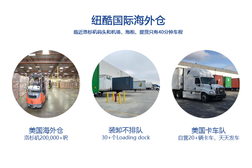 美國海外倉到洛杉磯碼頭機(jī)場40分鐘車程