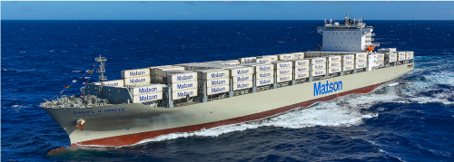 美森快船到美國哪個(gè)港口？