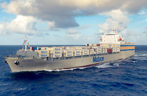 美森快船在跨太平洋航線里最快