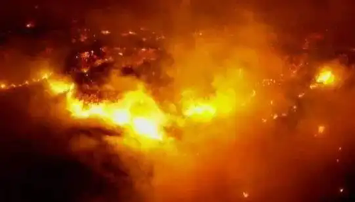 美國時間1月8日加州山火影響LBG8和LAX9倉庫因停電而關(guān)閉